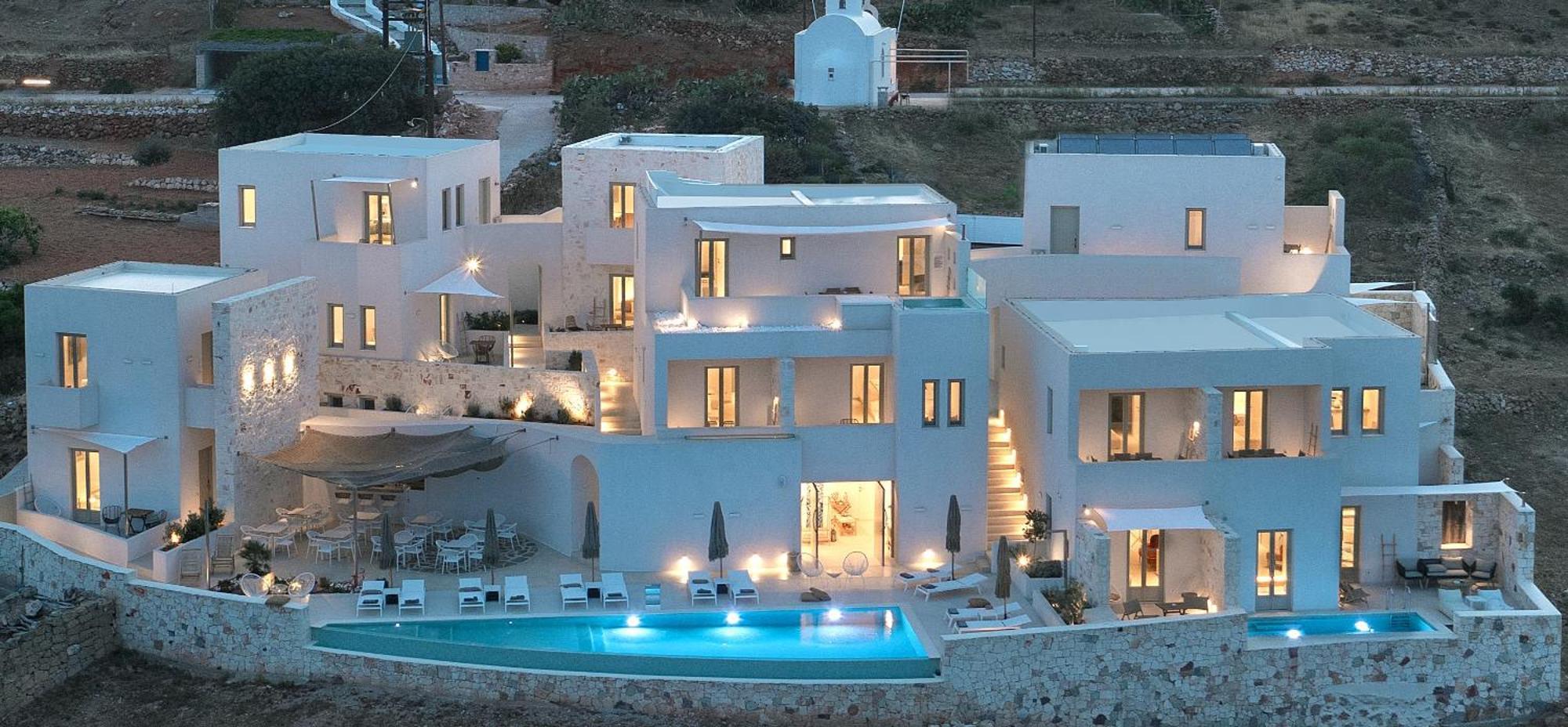 Anemolethe Apart otel Kímolos Dış mekan fotoğraf